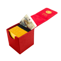 Dex Protection Creation Line Small Deckbox - Red